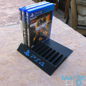 PS4 PS5 Game Case Stand | 3D Printed | Playstation | Game stand | Game collector | Stand | PS - Image 3