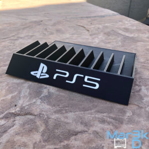 PS4 PS5 Game Case Stand | 3D Printed | Playstation | Game stand | Game collector | Stand | PS - Image 4