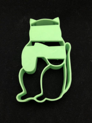 Middle Finger Cat | Cookie Cutter | Fondant | Flipping the Bird | Mature | Funny | Baking - Image 4