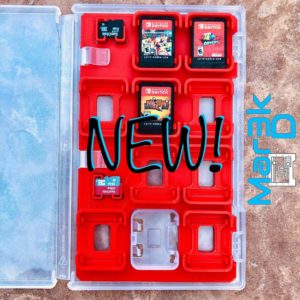 New Design! | Nintendo Switch™ Cartridge Case Add-on | 3D Printed | Switch Case | Switch add-on | Kids Gift