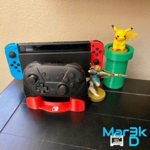 Nintendo Switch™ Pro Controller Stand | 3D Printed | Gamer | Man Cave | Home Arcade | Collector | Video Games