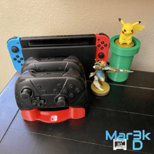 Nintendo Switch™ Pro Controller Stand | 3D Printed | Gamer | Man Cave | Home Arcade | Collector | Video Games - Image 2