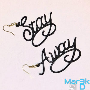 Post Malone Stay Away Earrings | tattoo | face tat | Posty - Image 4