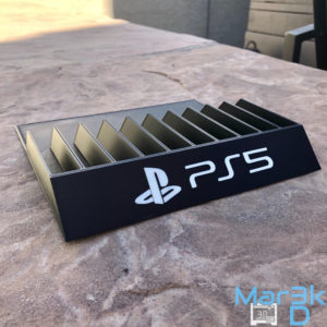 PS4 PS5 Game Case Stand | 3D Printed | Playstation | Game stand | Game collector | Stand | PS