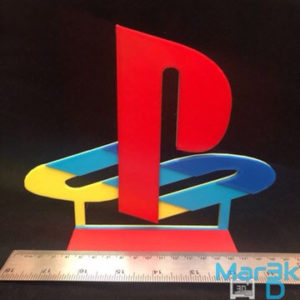 Sony PlayStation® PS1 PSX Logo stand sign | 3D Printed | - Image 2