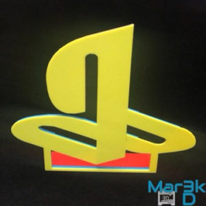 Sony PlayStation® PS1 PSX Logo stand sign | 3D Printed | - Image 3
