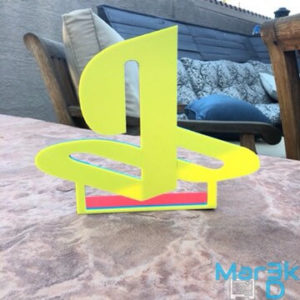Sony PlayStation® PS1 PSX Logo stand sign | 3D Printed | - Image 5