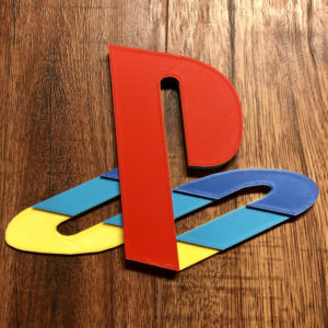 Sony PlayStation® PS1 PSX Logo stand sign | 3D Printed | - Image 6