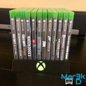 Xbox One & 360 Game Case Stand | 3D Printed | Xbox Case | Game stand | Game collector | XBox 360 - Image 2