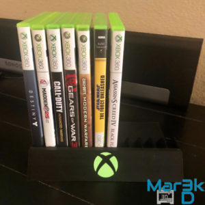 Xbox One & 360 Game Case Stand | 3D Printed | Xbox Case | Game stand | Game collector | XBox 360 - Image 3