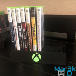 Xbox One & 360 Game Case Stand | 3D Printed | Xbox Case | Game stand | Game collector | XBox 360 - Image 9
