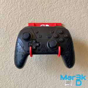 Nintendo Switch™ Pro Controller Wall Mount | Game Room | Display | Man Cave | 3D Printed - Image 4