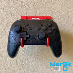 Nintendo Switch™ Pro Controller Wall Mount | Game Room | Display | Man Cave | 3D Printed - Image 5