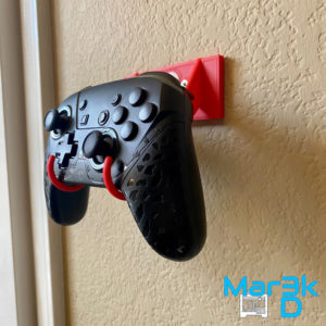 Nintendo Switch™ Pro Controller Wall Mount | Game Room | Display | Man Cave | 3D Printed - Image 2