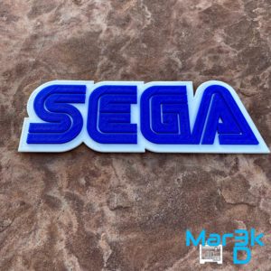 Custom Sega® Sign | 3D Printed | Game Room | Retro | Man Cave - Image 3