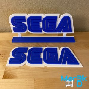 Custom Sega® Sign | 3D Printed | Game Room | Retro | Man Cave - Image 4