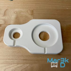 Apple Wireless Charging Dock | 3D Printed | Travel Dock | MagSafe Compatible | Apple Watch Charger - Image 2