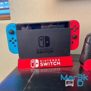 Nintendo Switch™ Dock Stand | 3D Printed | Kids Gift | Man Cave | Family Room