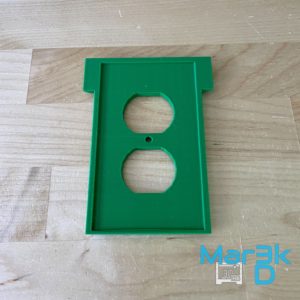 Mario Warp Pipe themed Outlet Cover| 3D Printed | Wall plate | Man Cave | Kids room | Game room - Image 3
