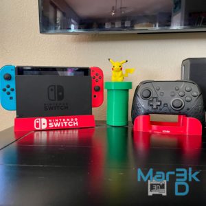 Nintendo Switch™ Dock Stand | 3D Printed | Kids Gift | Man Cave | Family Room - Image 4